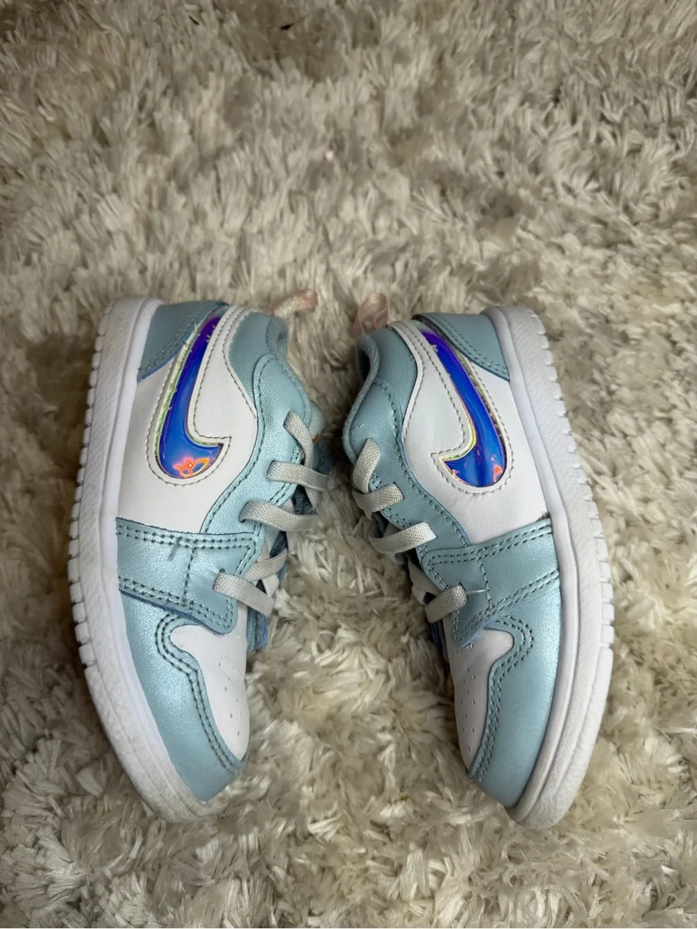 Nike Kids' Low Alt SE Girls' Toddler Sneakers - Light Blue/White